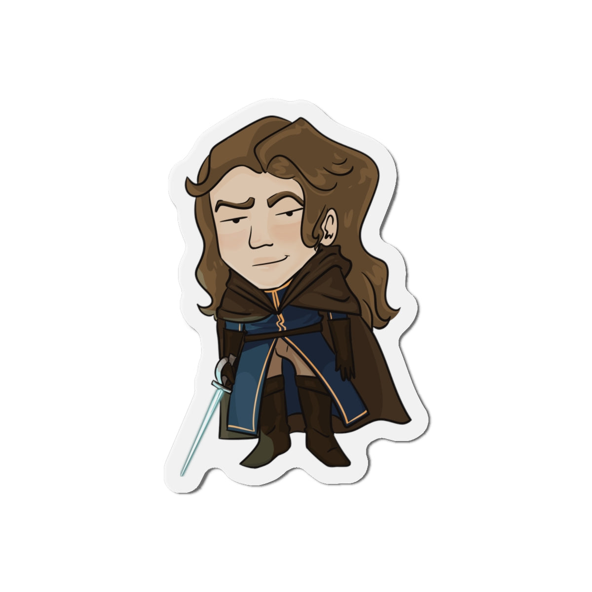 Cello Magnet (Chibi-Style)