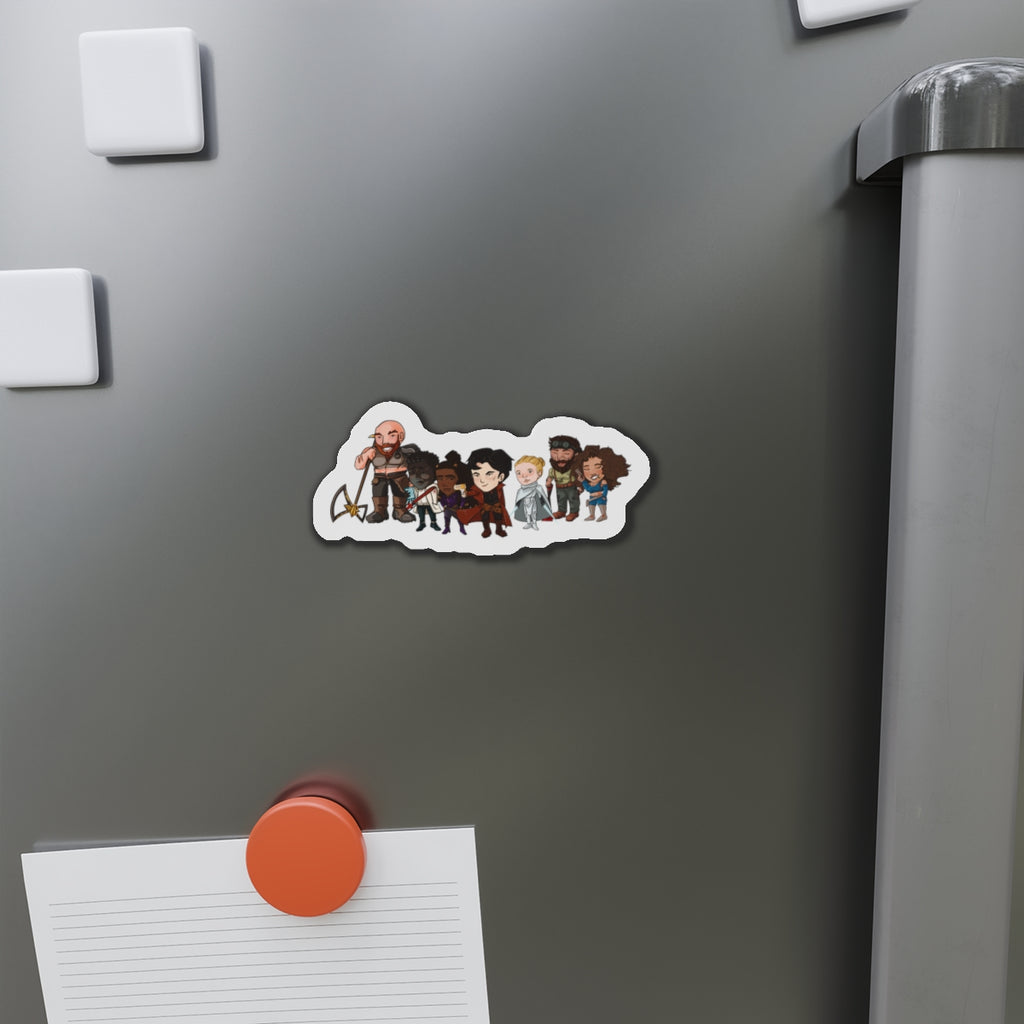 The Crew Magnet (Chibi-Style)
