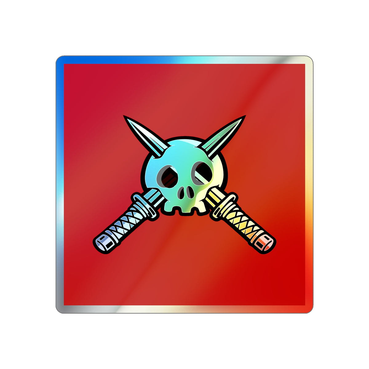 Trench Harbor Logo Holographic Sticker
