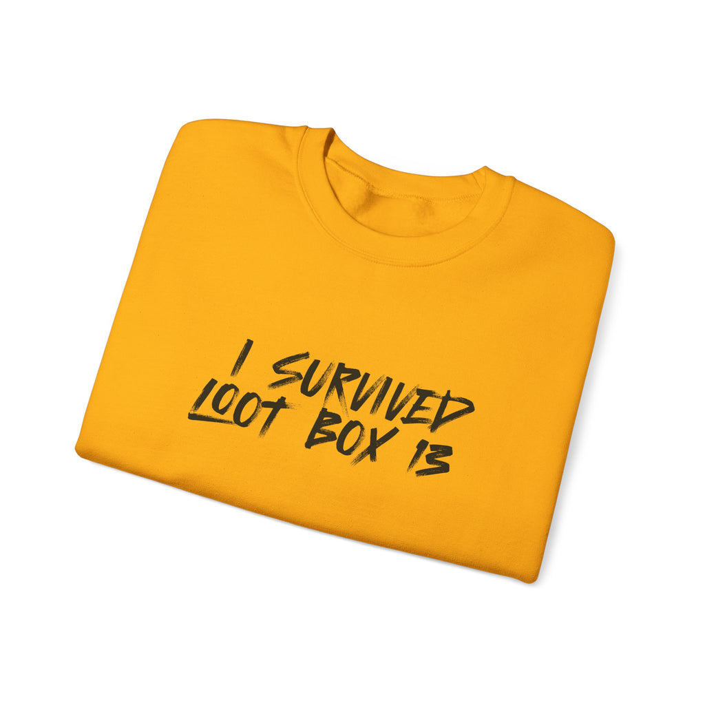 I Survived Loot Box 13 Crewneck Sweatshirt - Colors