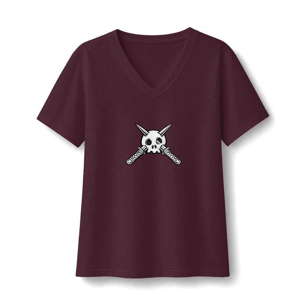 Trench Logo Women's Relaxed V-Neck Tee