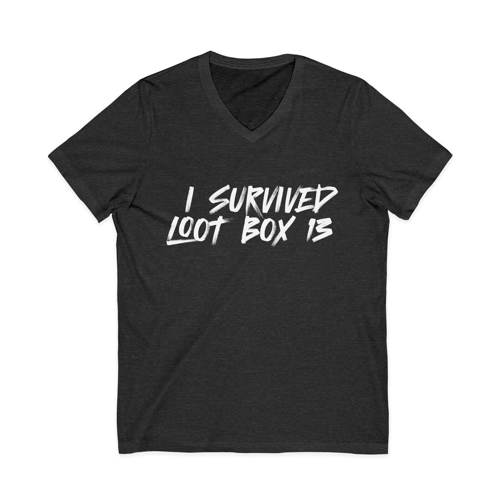 I Survived Loot Box 13 V-Neck Tee