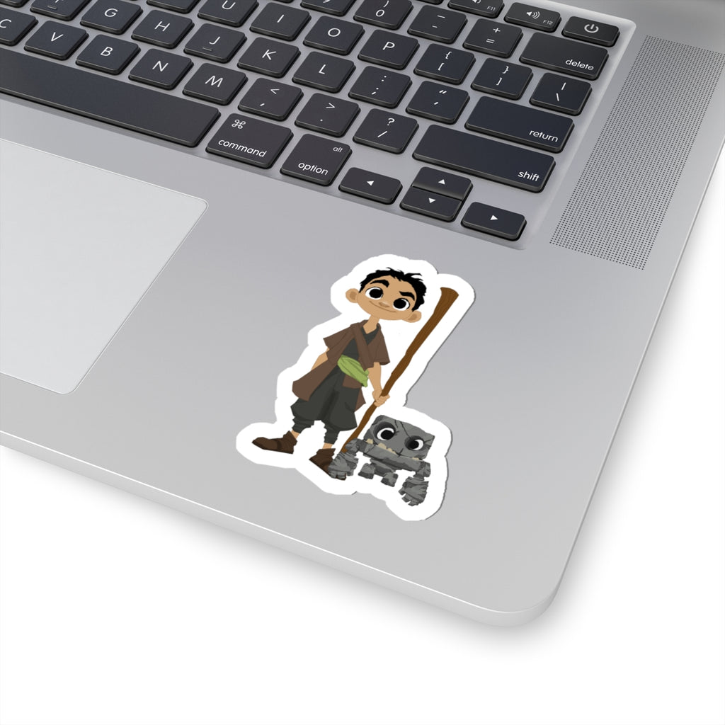 Eddie and Izzy Sticker (Kid Crew)