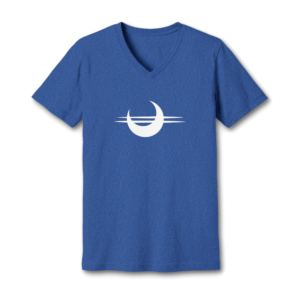 Stay Sturdy, Frens Crest Heather V-Neck Tee