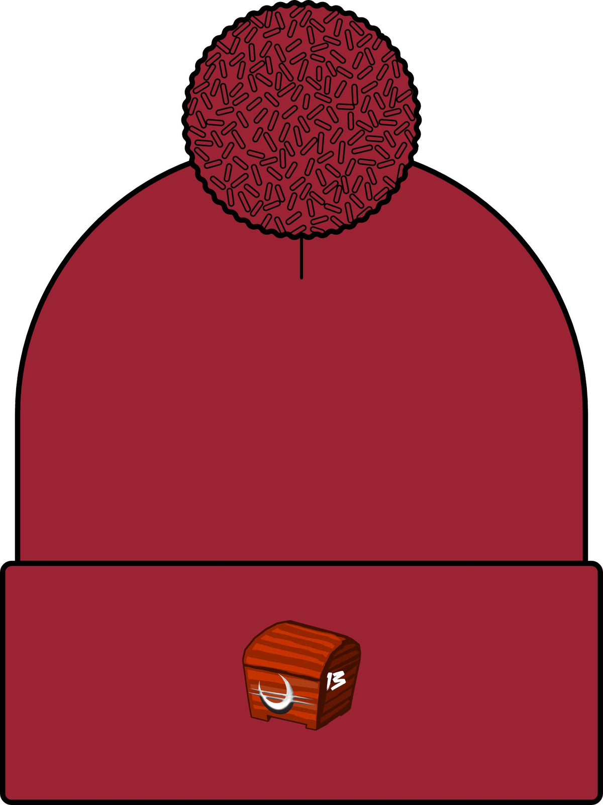 Loot Box 13 Pom Beanie