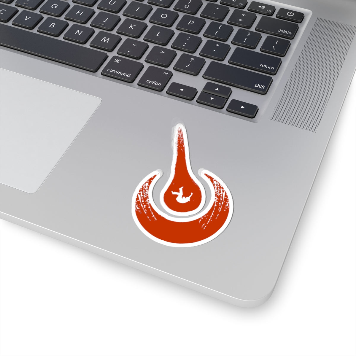 Maurice Africh Logo Sticker (Red)