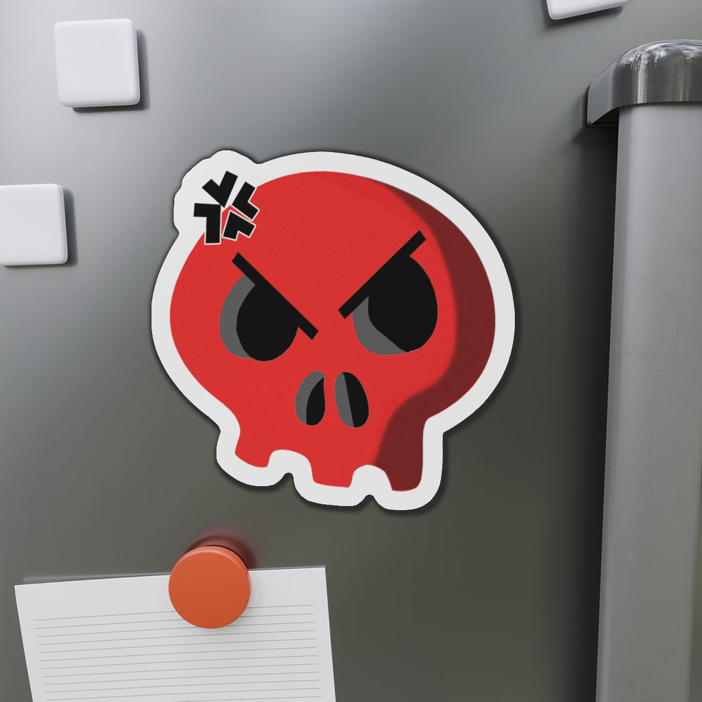 Angry Skull Magnet