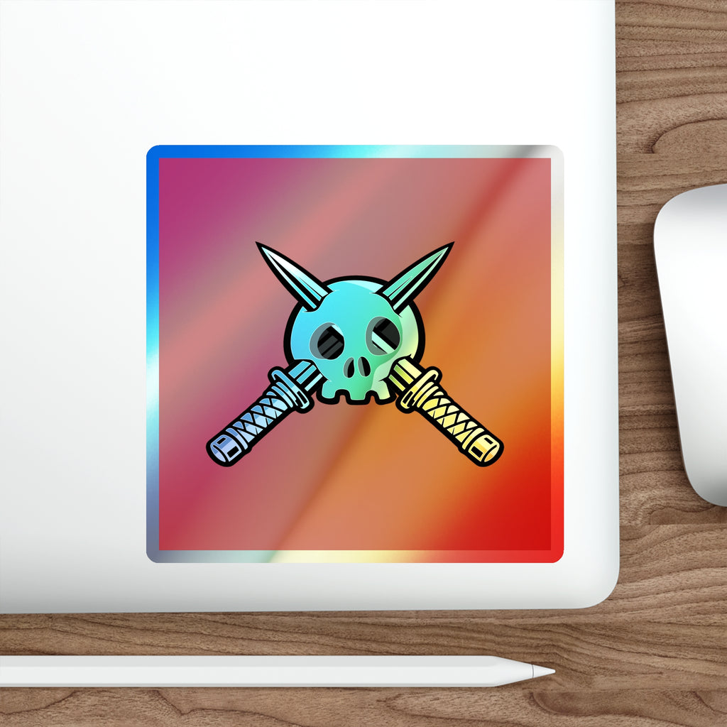 Trench Harbor Logo Holographic Sticker