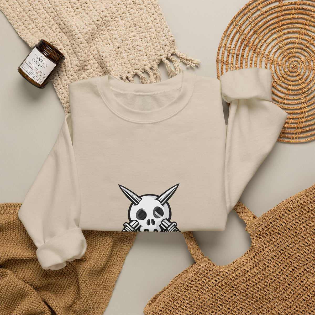 Trench Logo Crewneck Sweatshirt