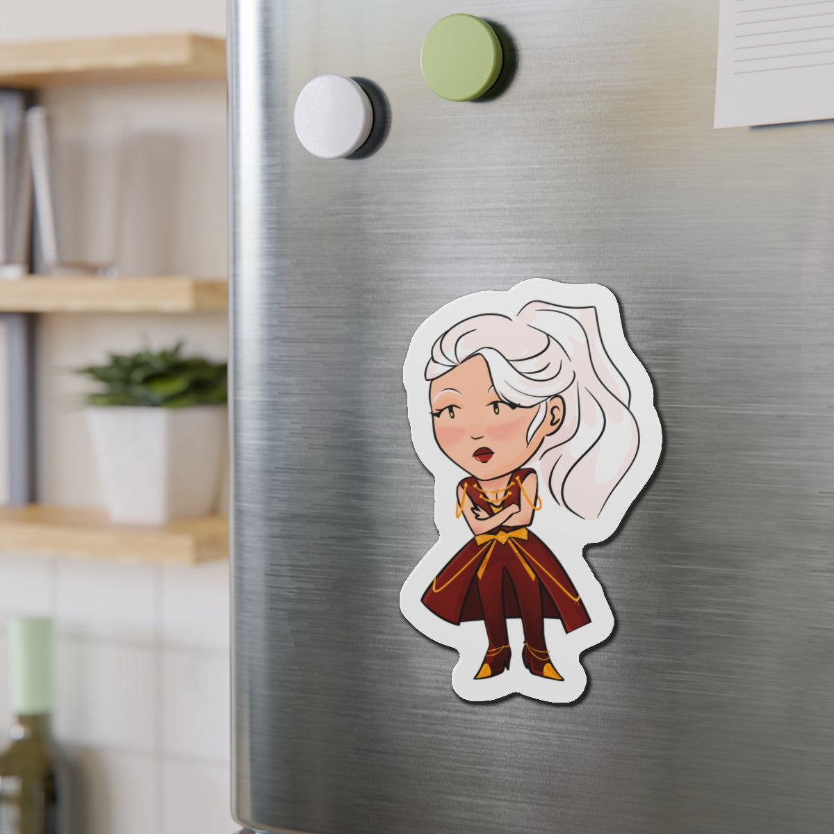 Dalia Magnet (Chibi-Style)