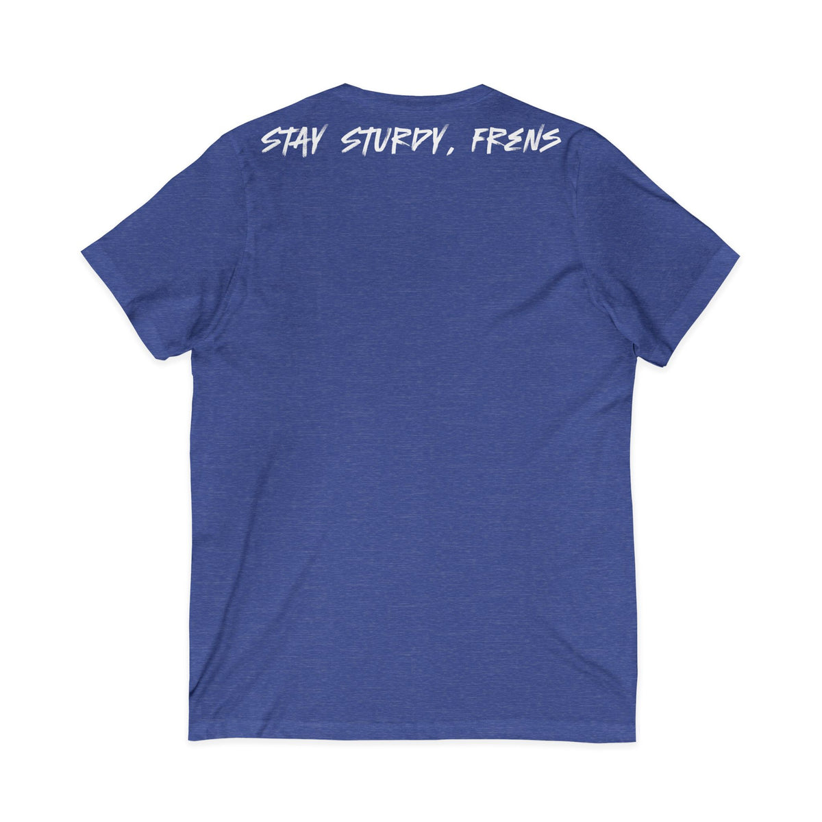 Stay Sturdy, Frens Crest V-Neck Tee