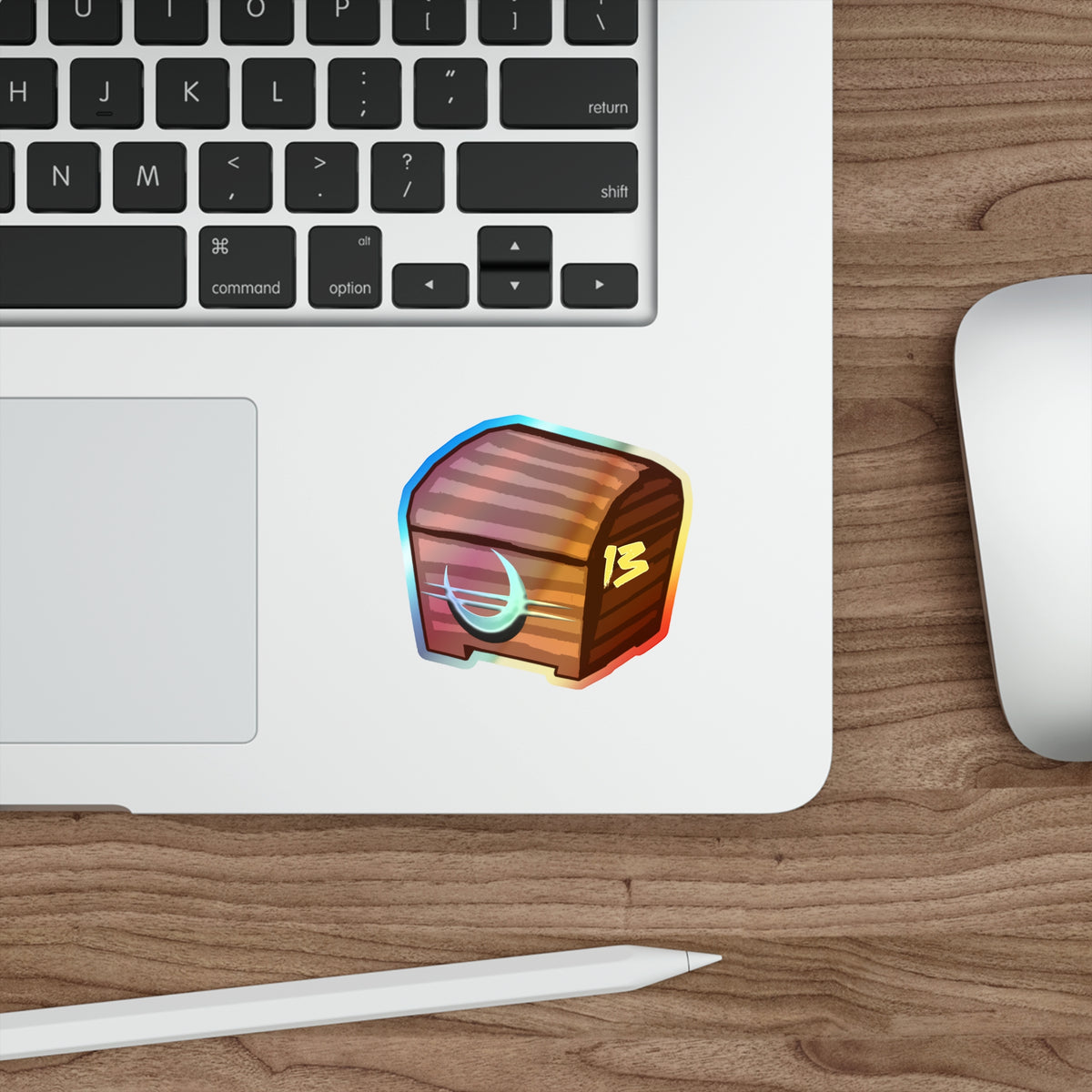 Loot Box 13 Holographic Sticker