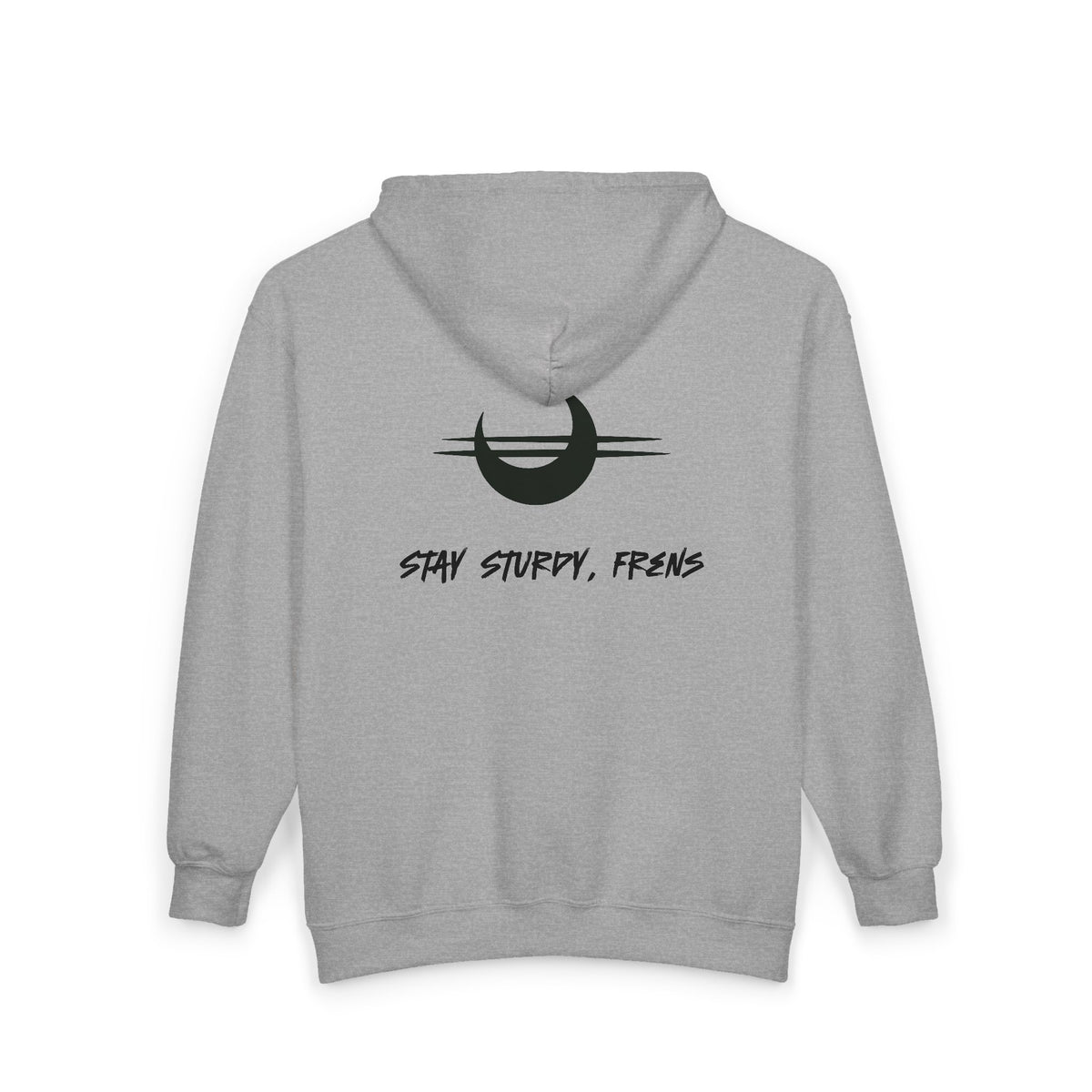 Stay Sturdy, Frens Crest Zip Hoodie