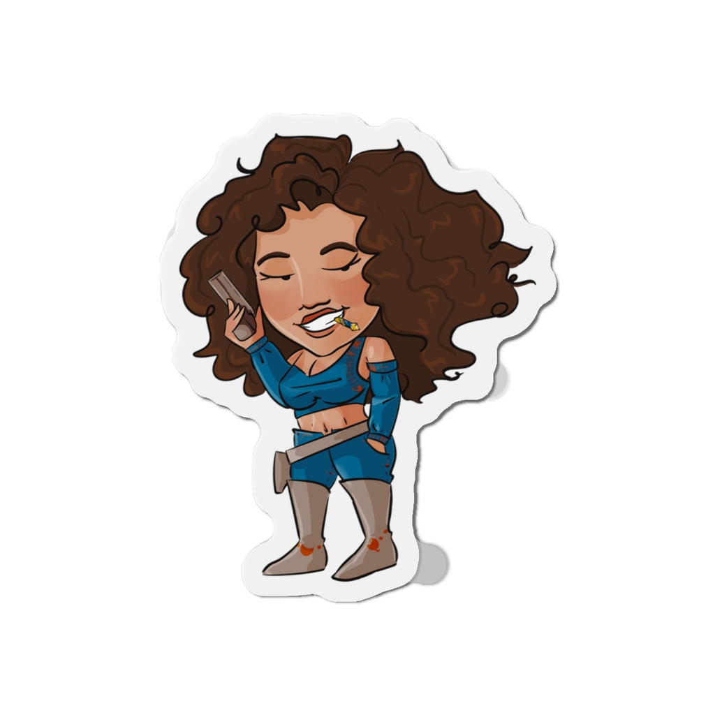 Willow Magnet (Chibi-Style)