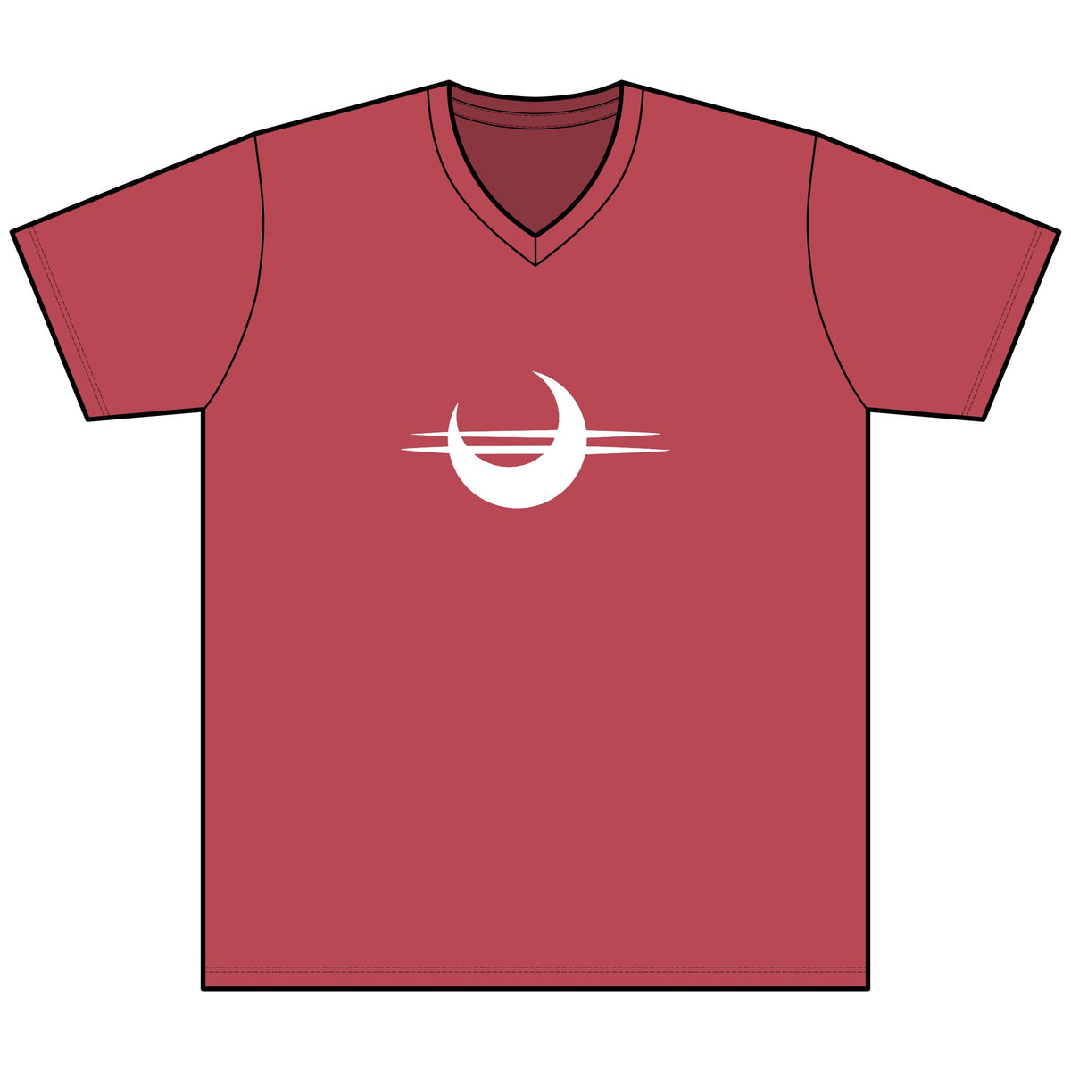 Stay Sturdy, Frens Crest Heather V-Neck Tee