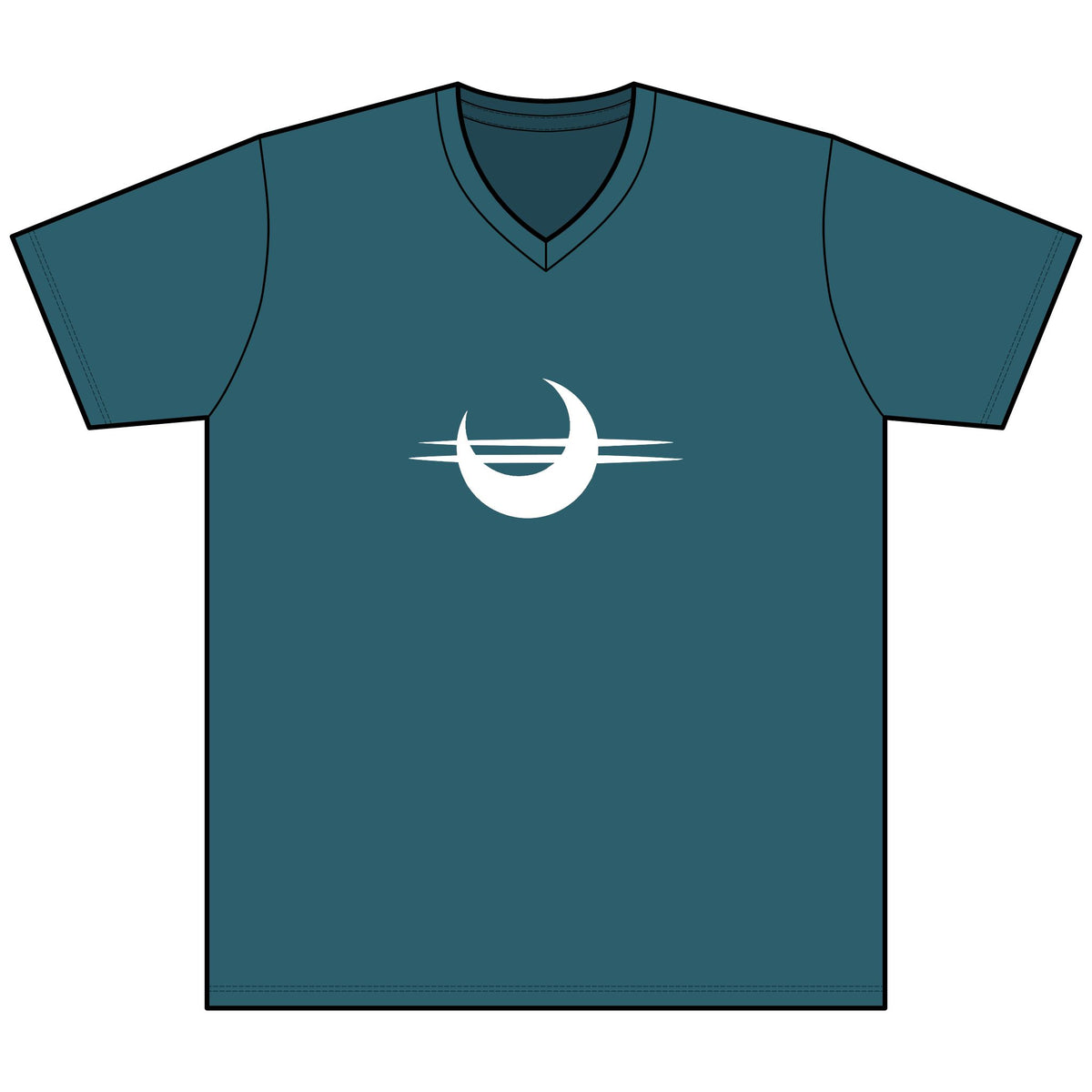 Stay Sturdy, Frens Crest Heather V-Neck Tee