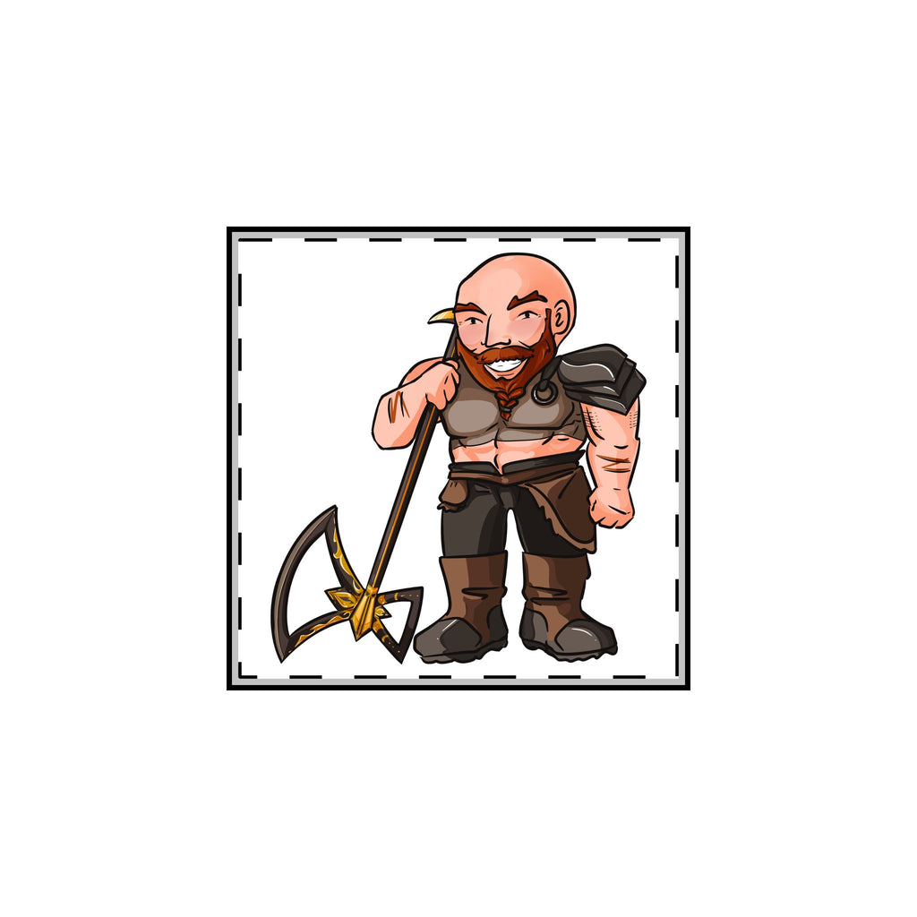 Mars Pin (Chibi-Style)