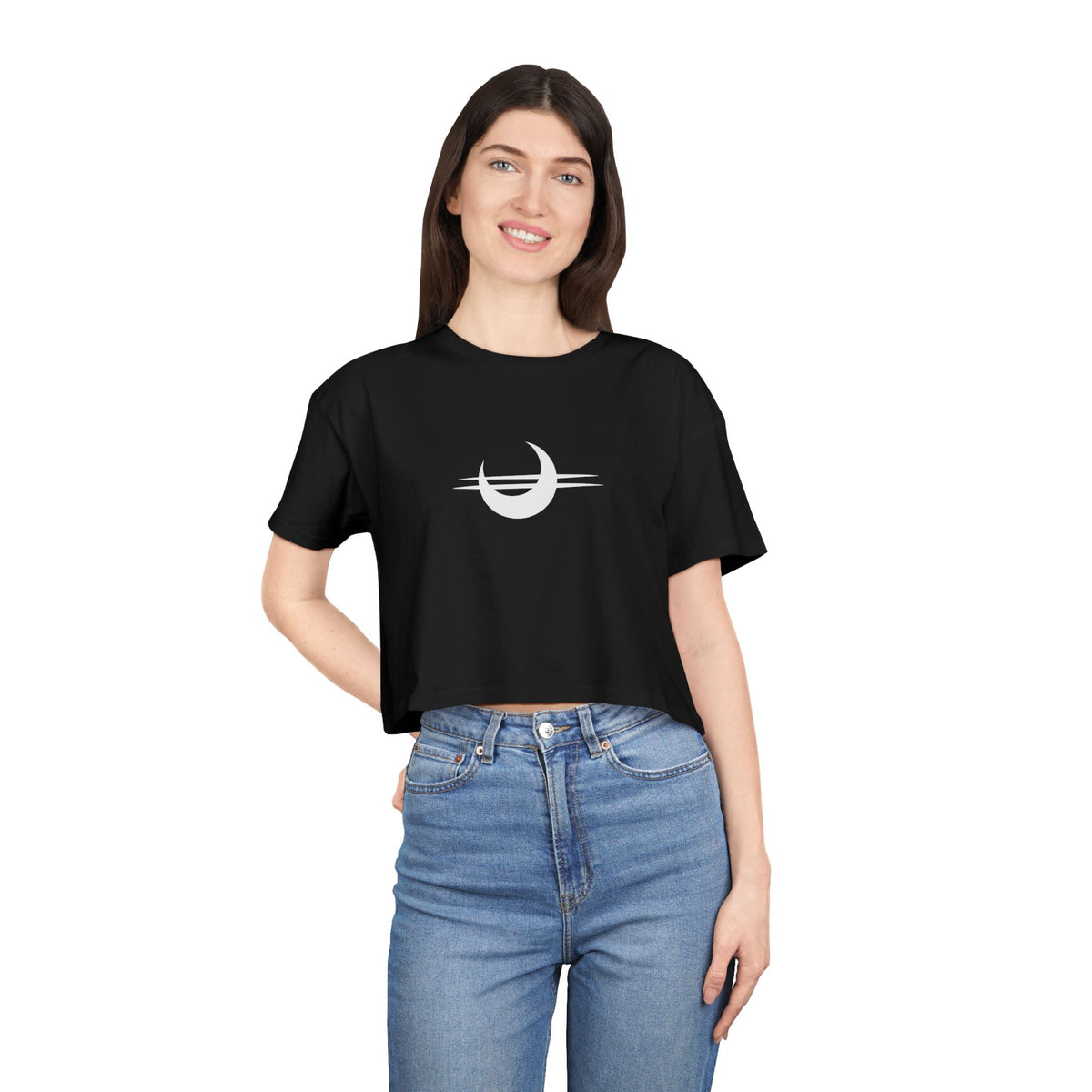 Stay Sturdy, Frens Crest Crop Tee