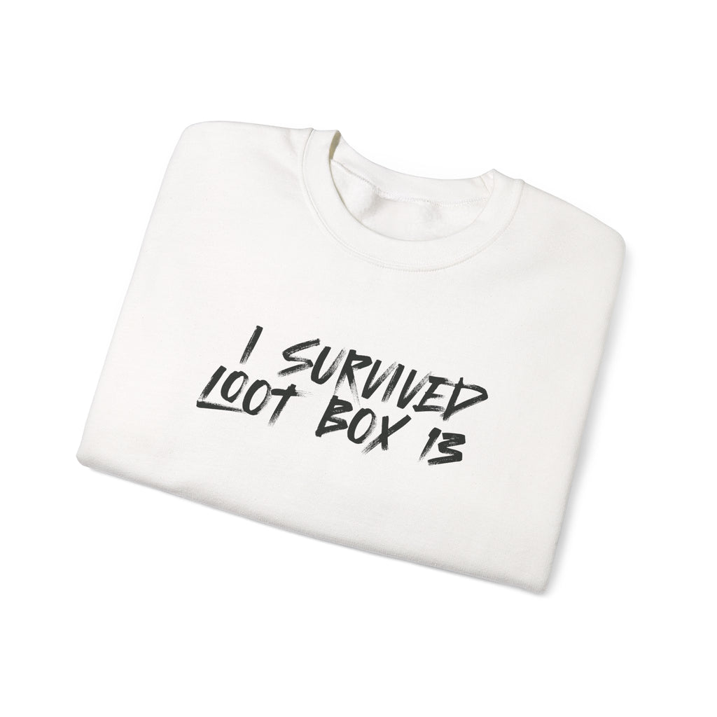 I Survived Loot Box 13 Crewneck Sweatshirt