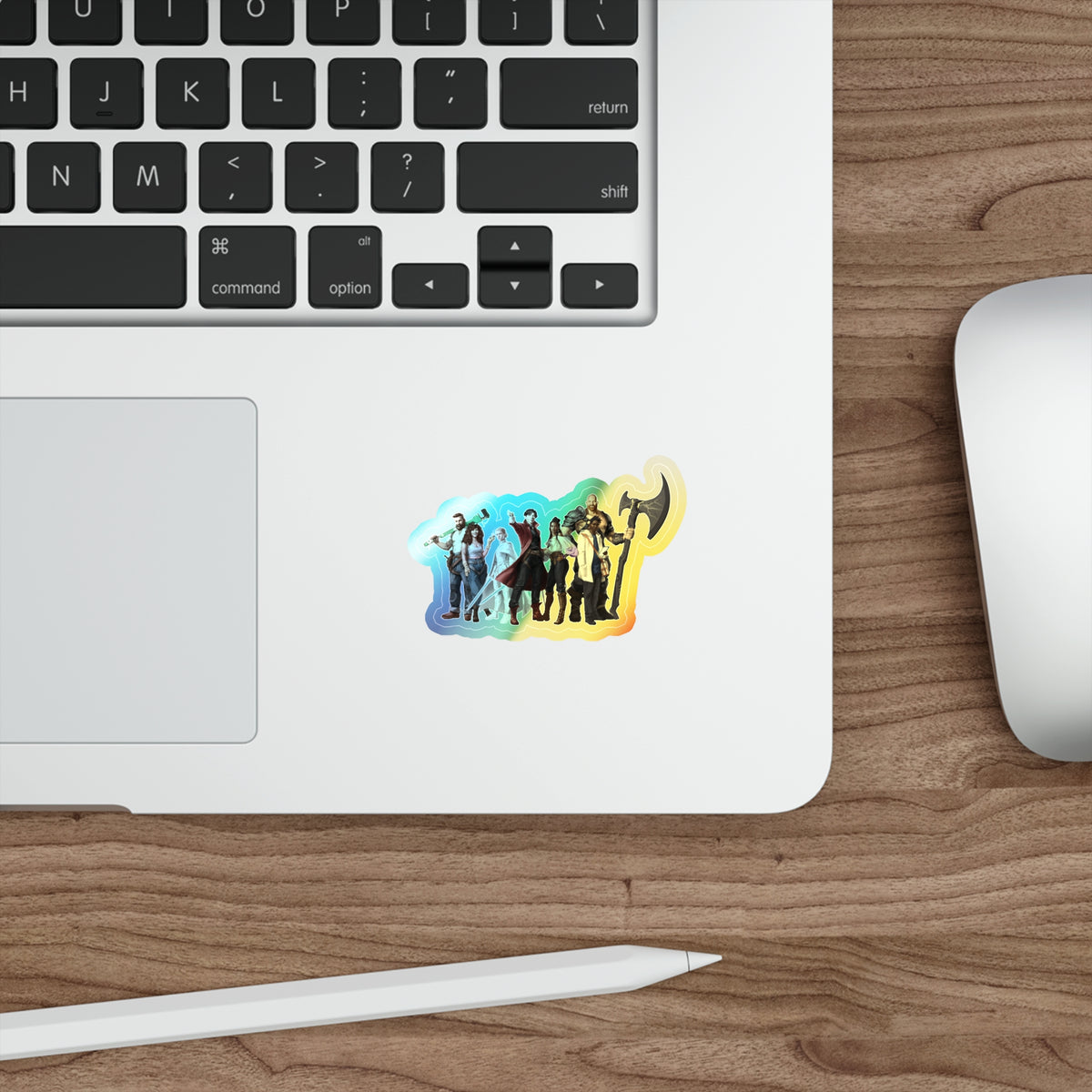 The Crew Holographic Sticker
