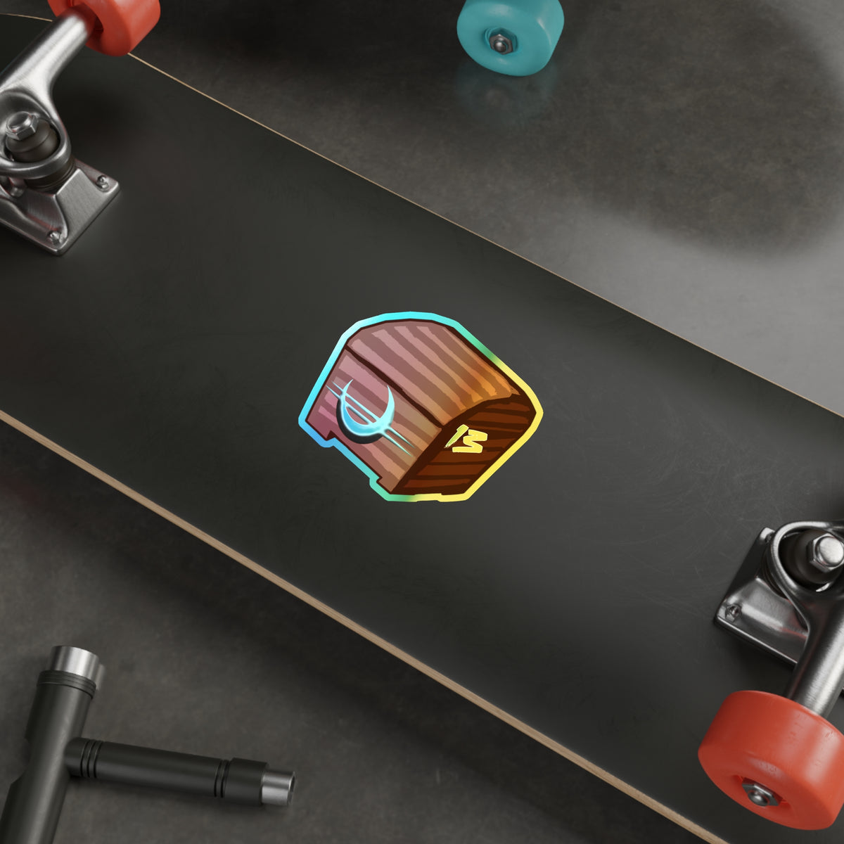 Loot Box 13 Holographic Sticker