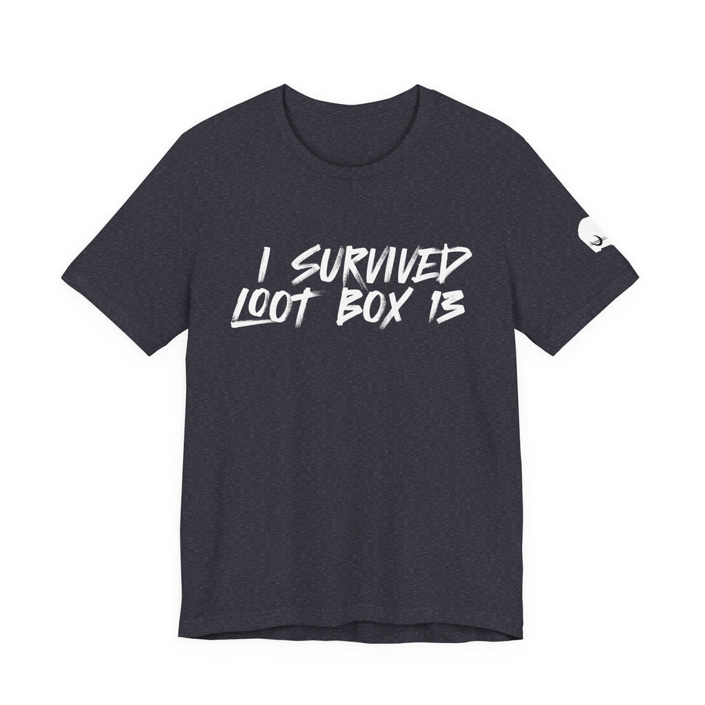I Survived Loot Box 13 Tee - Heathers