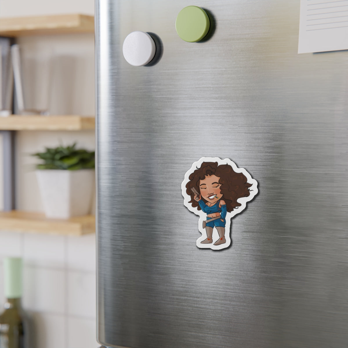 Willow Magnet (Chibi-Style)