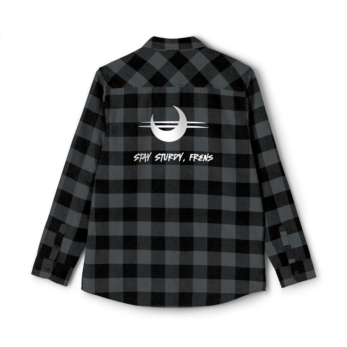Stay Sturdy, Frens Crest Flannel