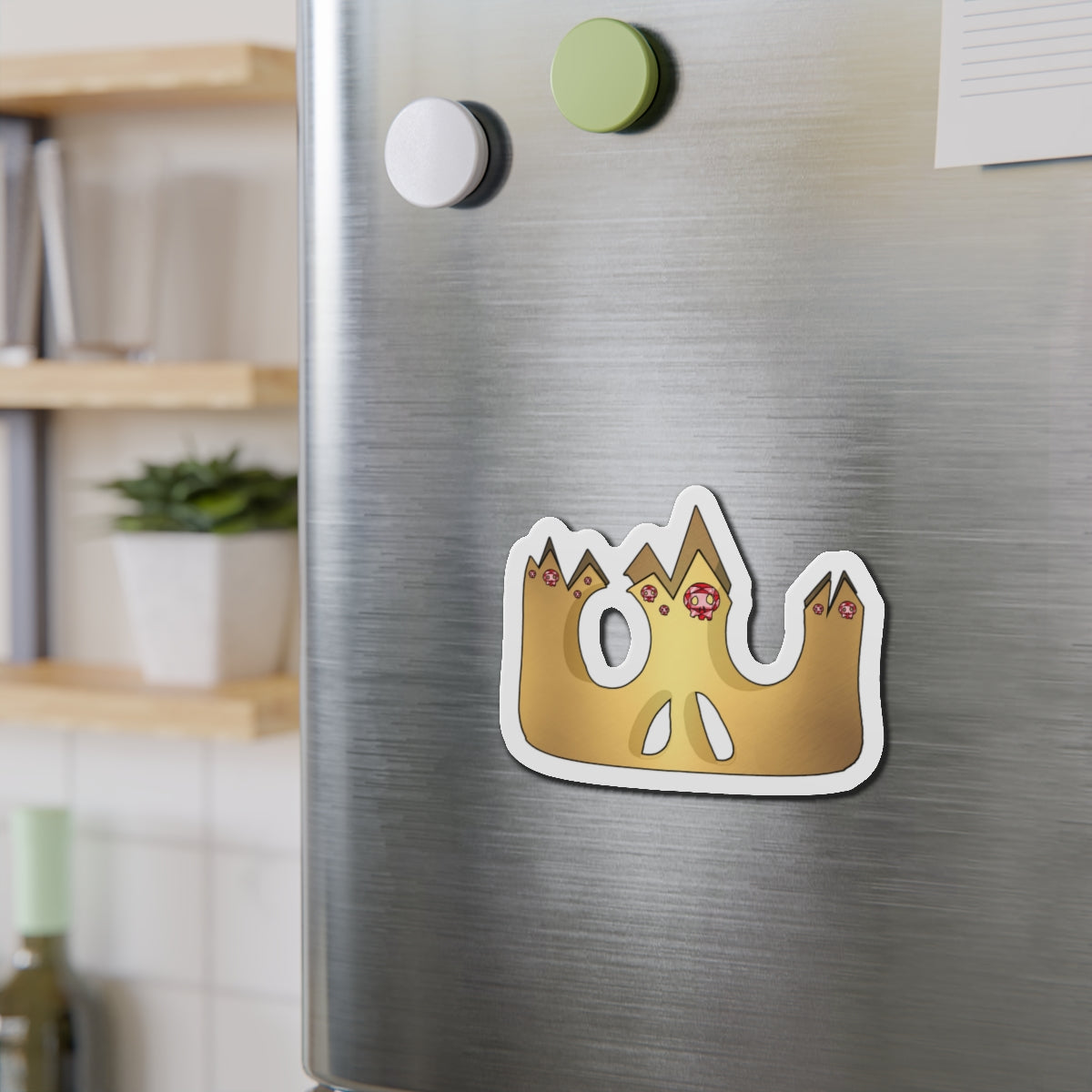 Crown Skull Magnet