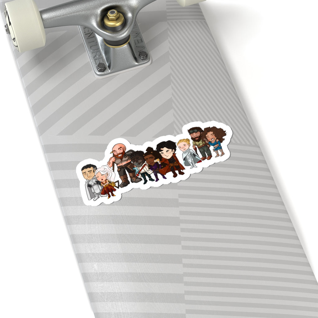 The Crew and Client Sticker (Chibi-Style)