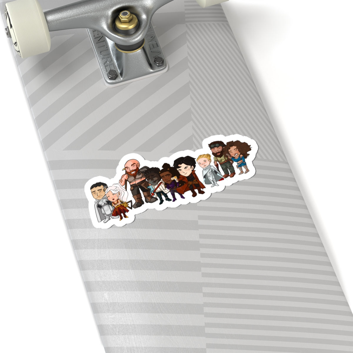 The Crew and Client Sticker (Chibi-Style)