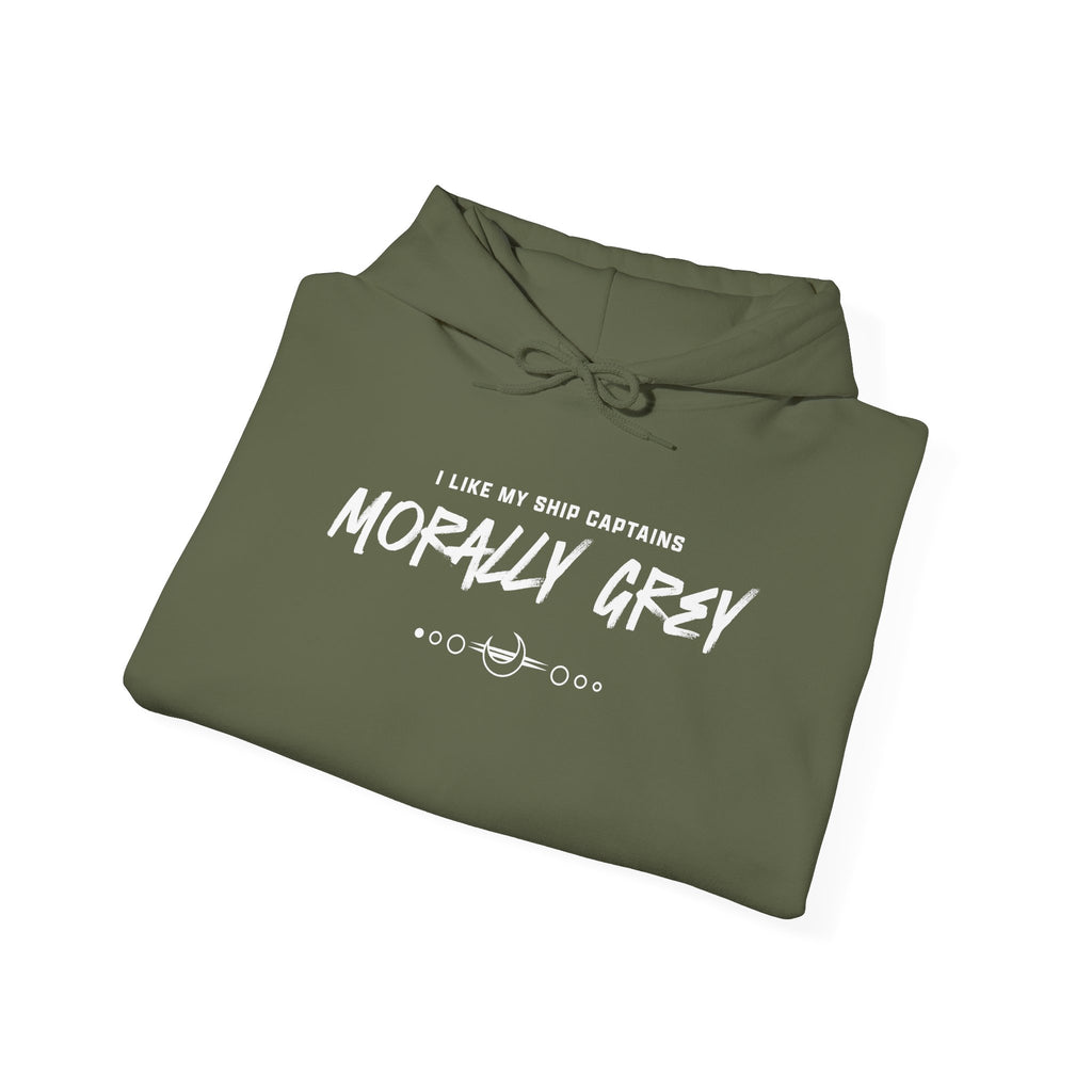 I Like My Ship Captains Morally Grey Hoodie