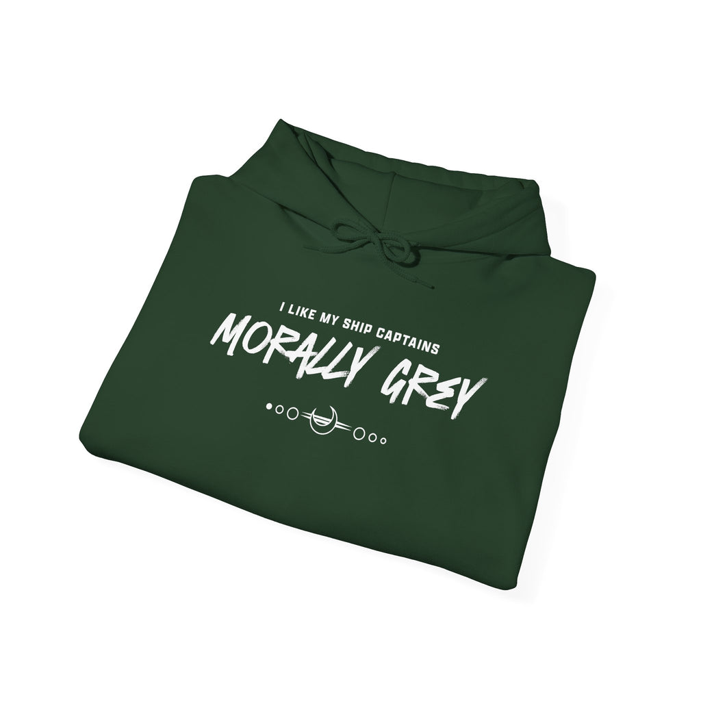 I Like My Ship Captains Morally Grey Hoodie