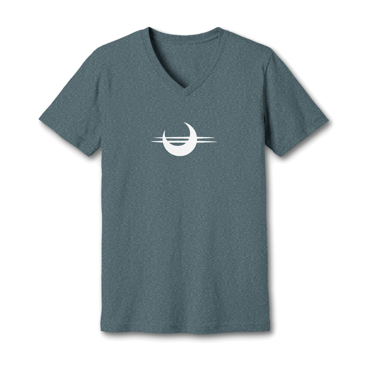 Stay Sturdy, Frens Crest Heather V-Neck Tee