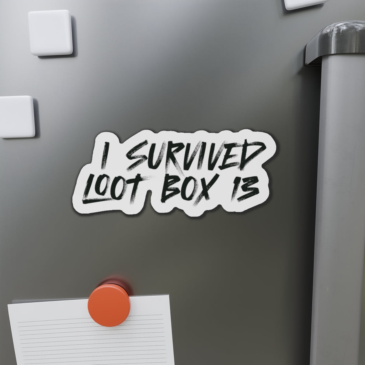 I Survived Loot Box 13 Magnet