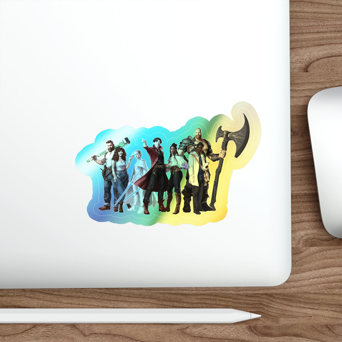 The Crew Holographic Sticker
