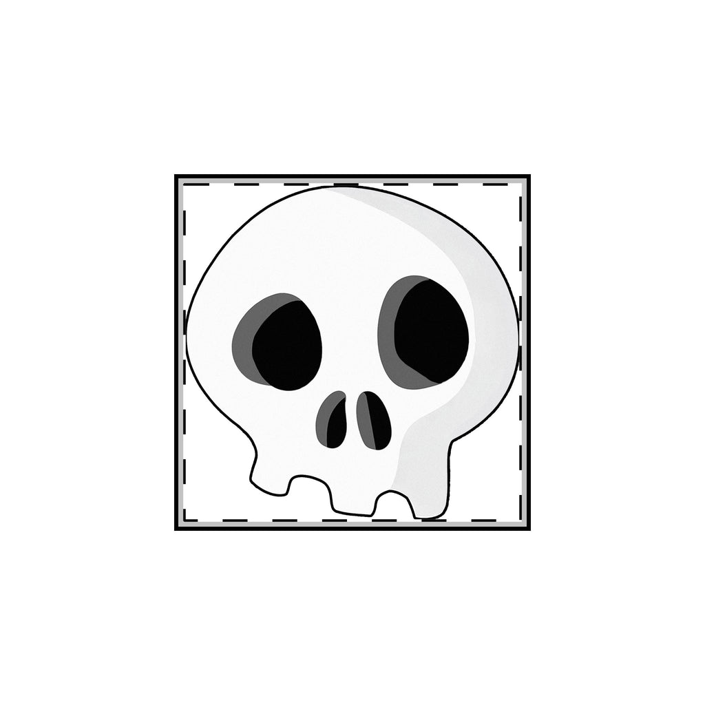 Trench Skull (No Jaw) Pin