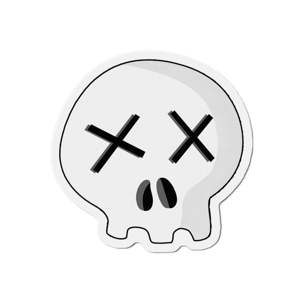 Dead Skull Magnet