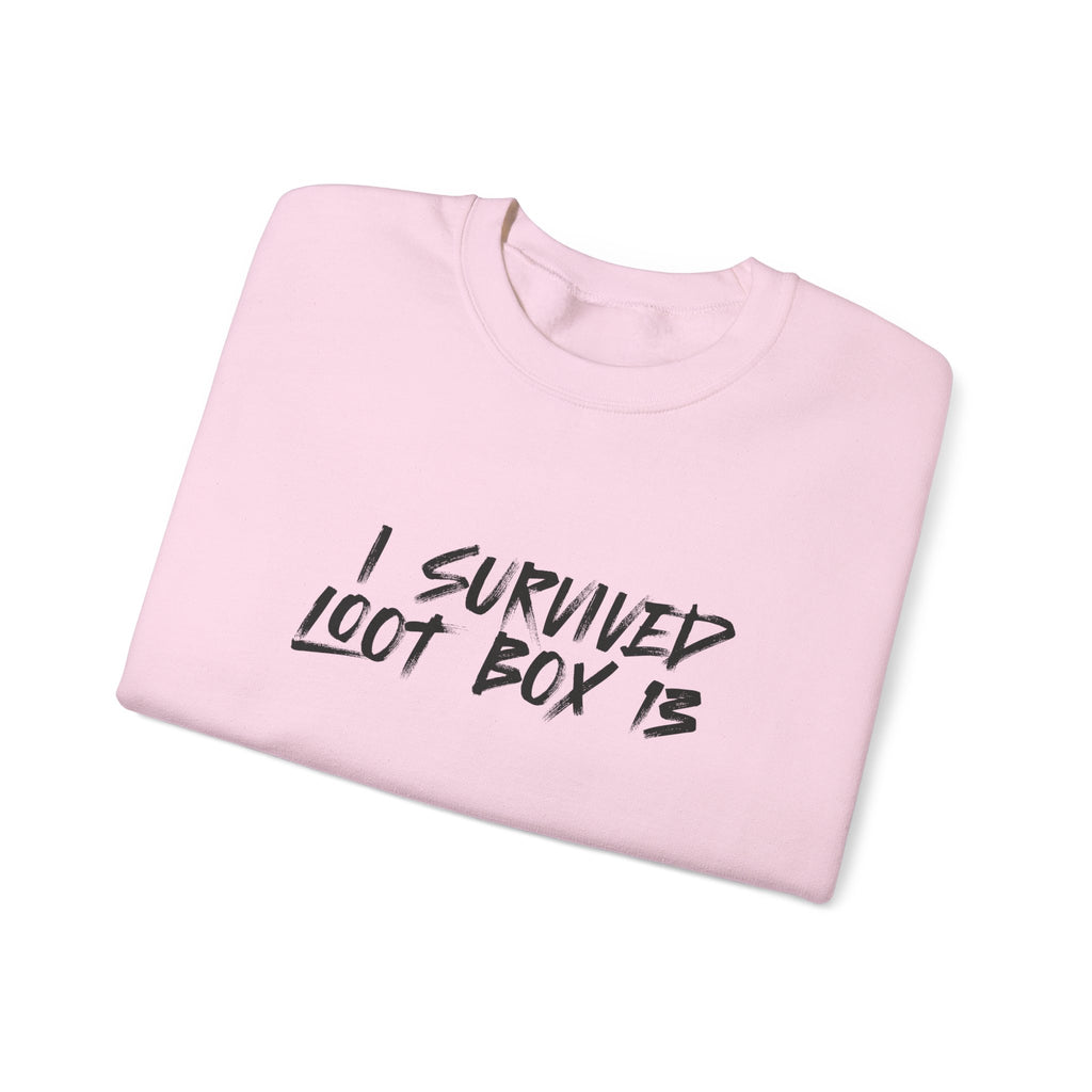 I Survived Loot Box 13 Crewneck Sweatshirt - Colors
