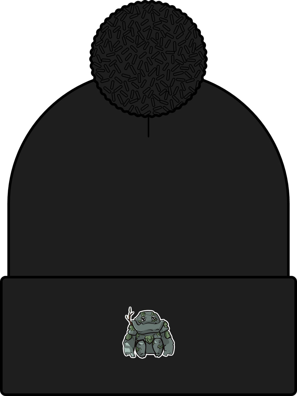 Big Izzy Pom Beanie (Chibi-Style)