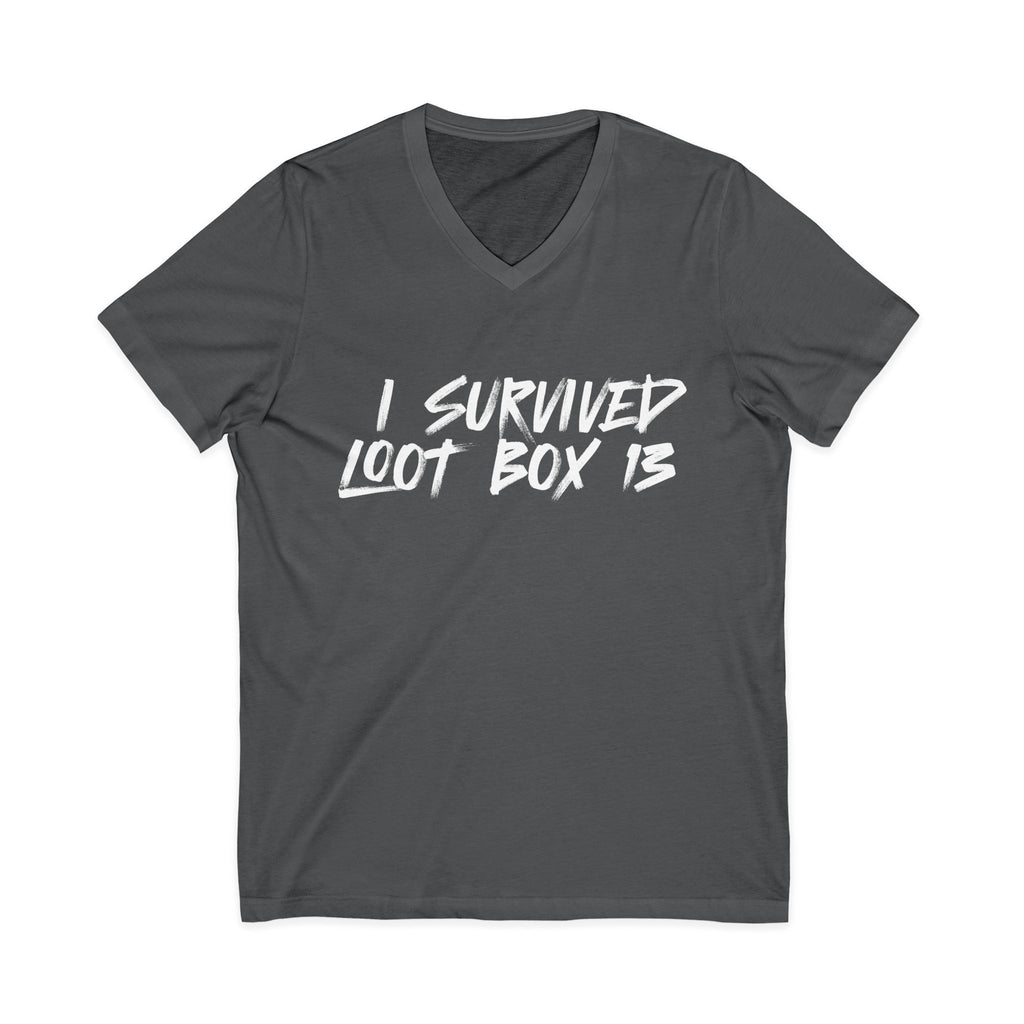 I Survived Loot Box 13 V-Neck Tee