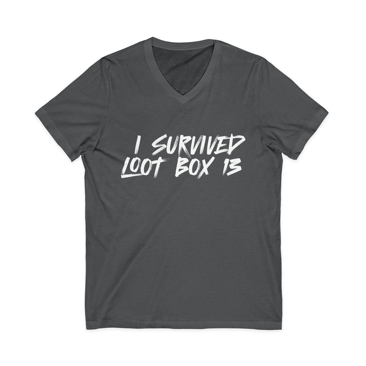 I Survived Loot Box 13 V-Neck Tee