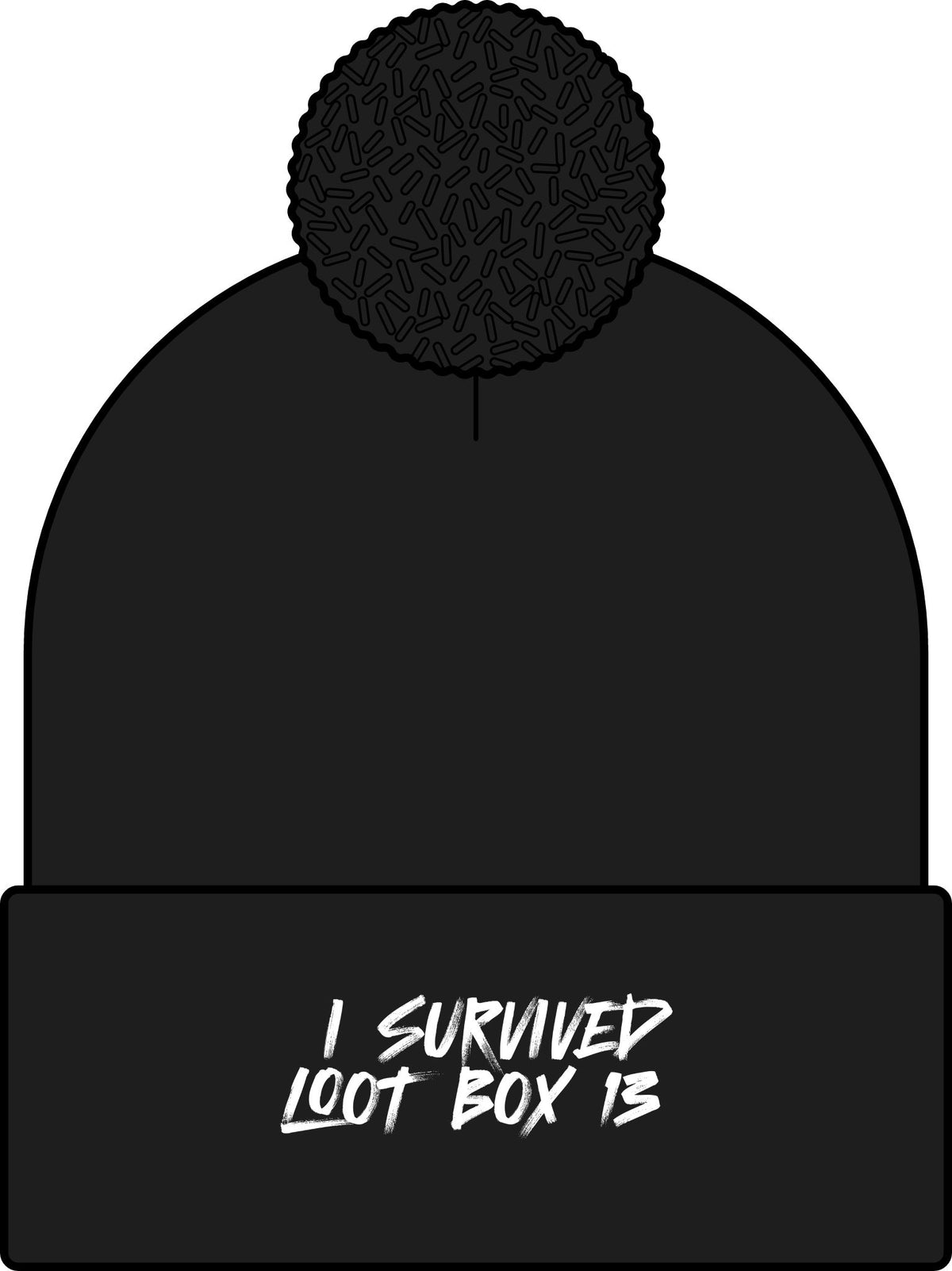 I Survived Loot Box 13 Pom Beanie