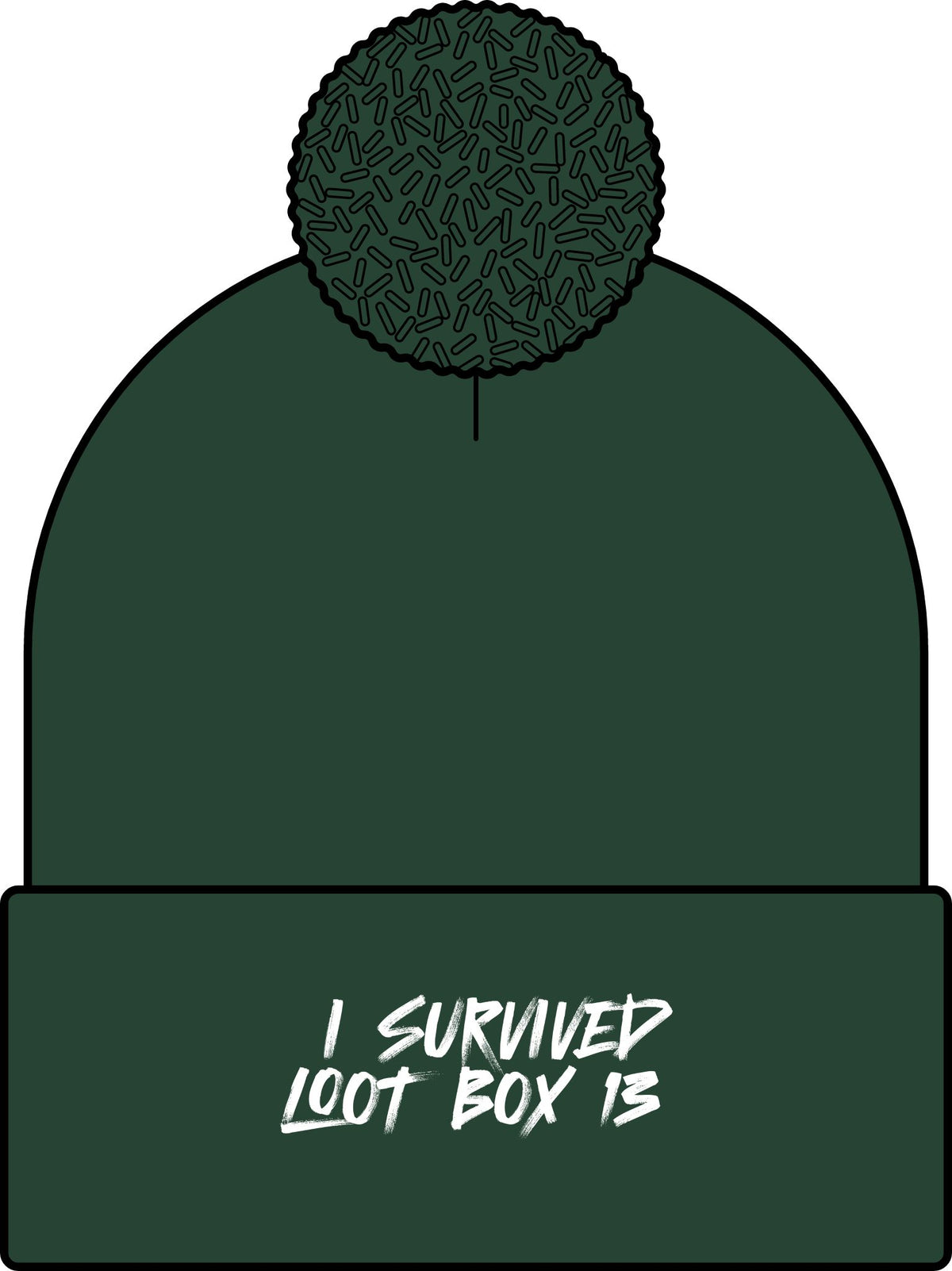 I Survived Loot Box 13 Pom Beanie