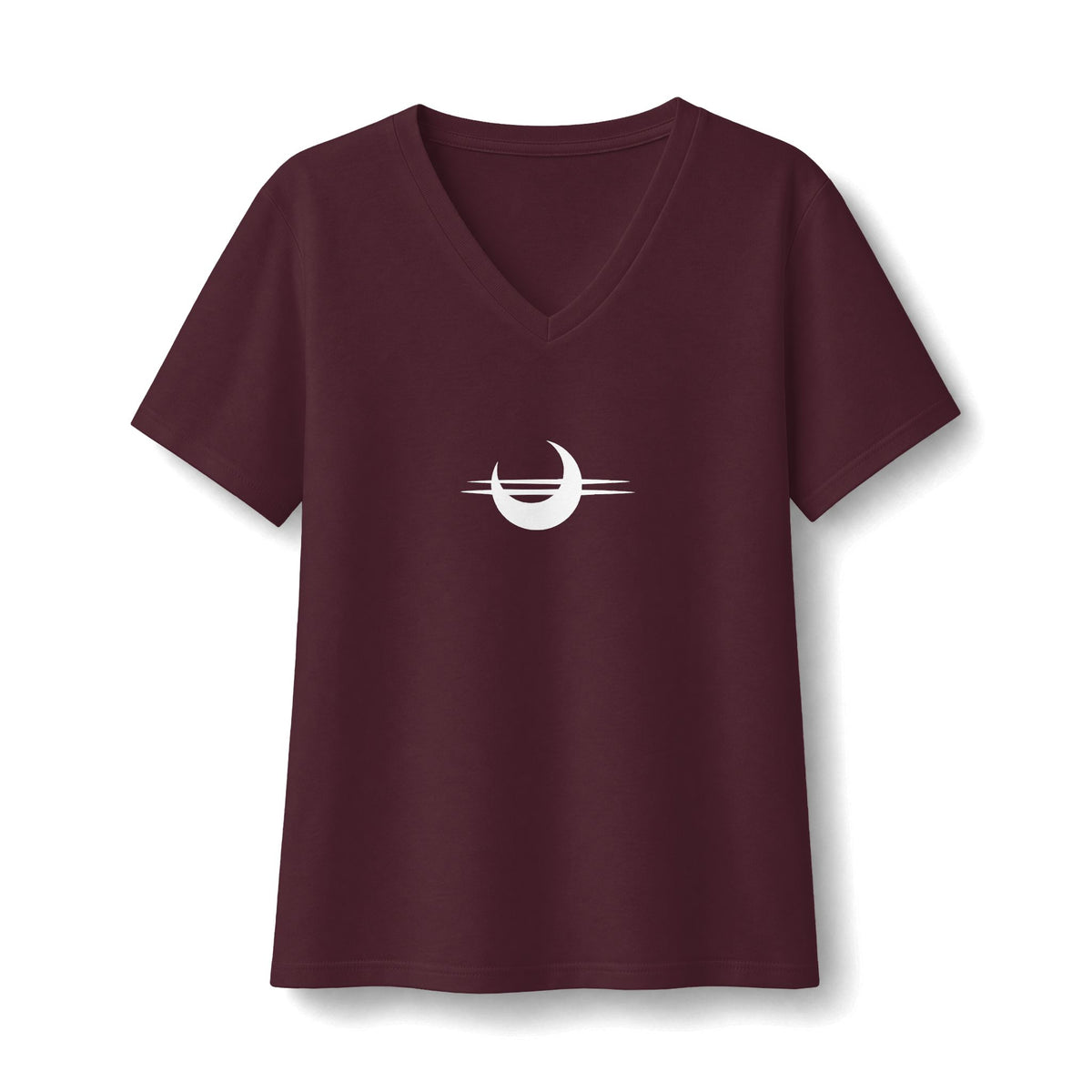 Stay Sturdy, Frens Crest Women's Relaxed V-Neck Tee