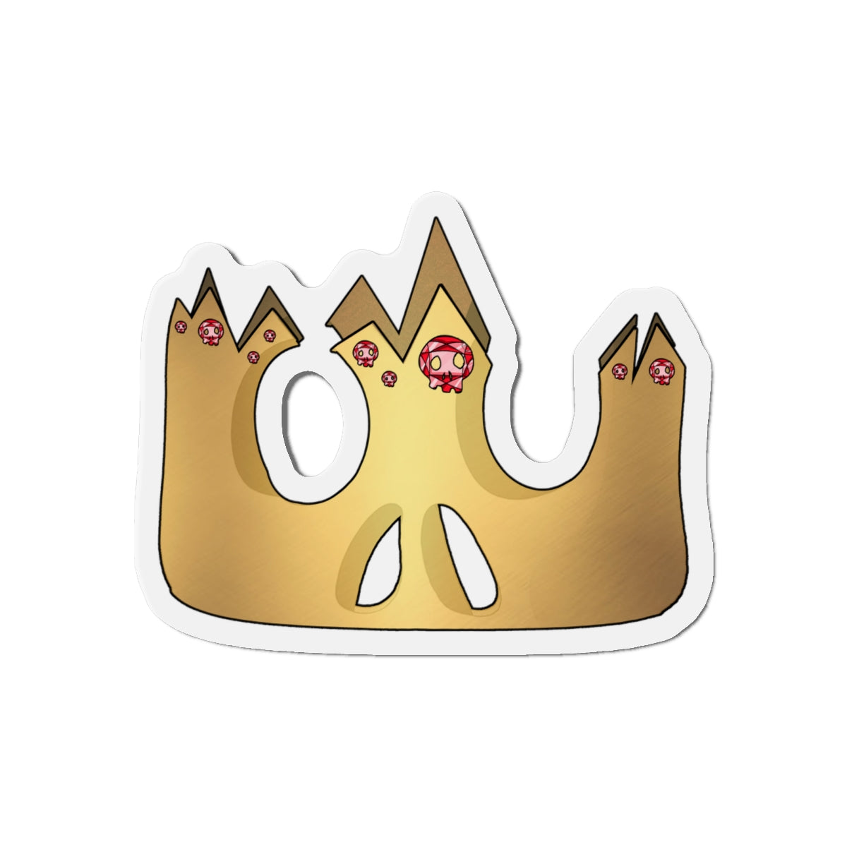 Crown Skull Magnet