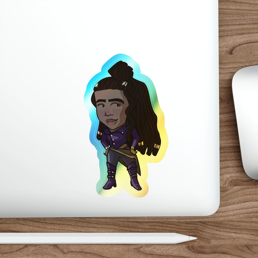 Minn Holographic Sticker (Chibi-Style)