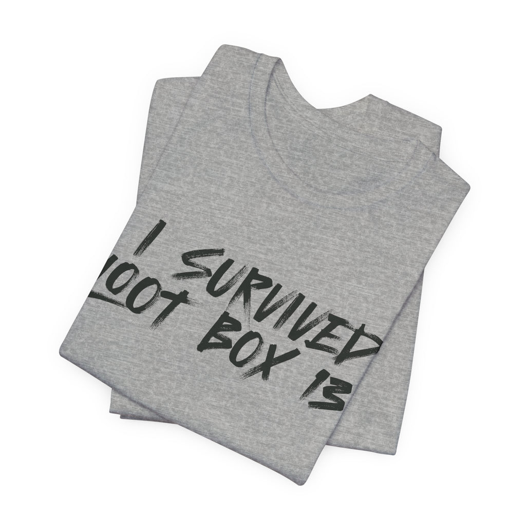I Survived Loot Box 13 Tee - Heathers