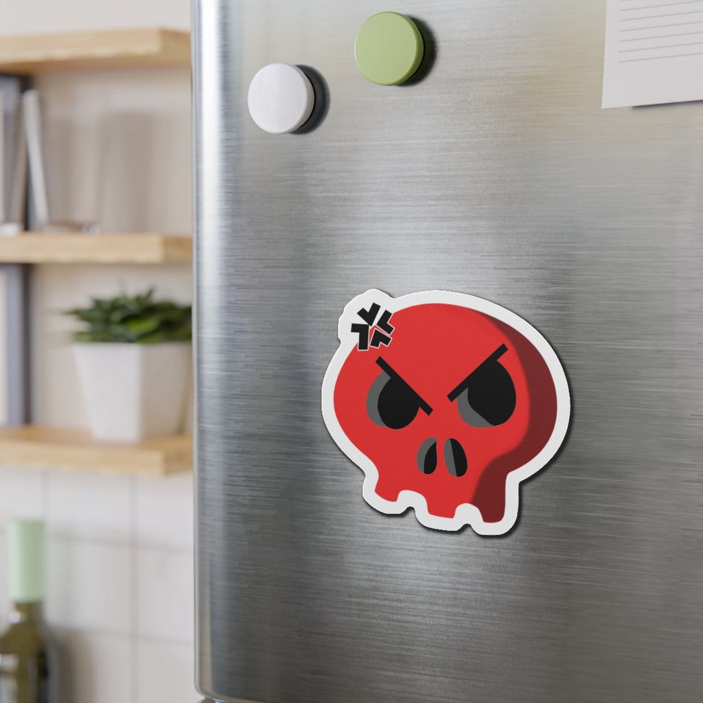 Angry Skull Magnet