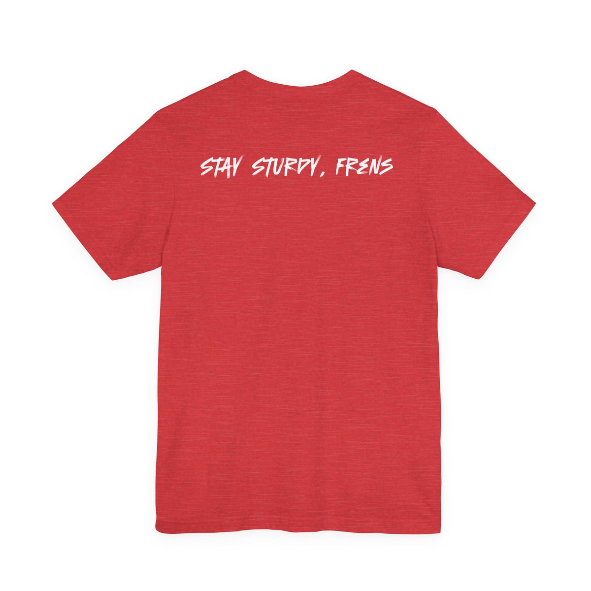 Stay Sturdy, Frens Crest Tee - Heathers